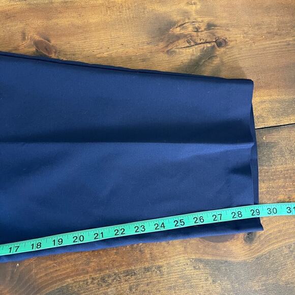 Eloquii Navy Blue Straight Leg Trouser Pants Office Career Wear Women's 26 R NEW - Picture 11 of 11
